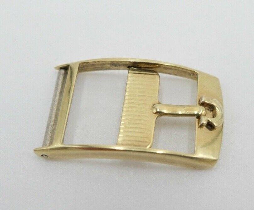 Original Omega Dornschließe Vergoldet Armbanduhr 14 Mm Pat Bvt von AntikhandelStuttgart