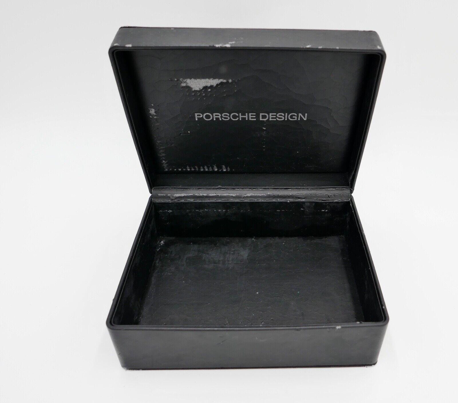 Original Porsche Design Große Aus 2000-2010 Uhrenbox Schwarz Watch Case Etui von AntikhandelStuttgart