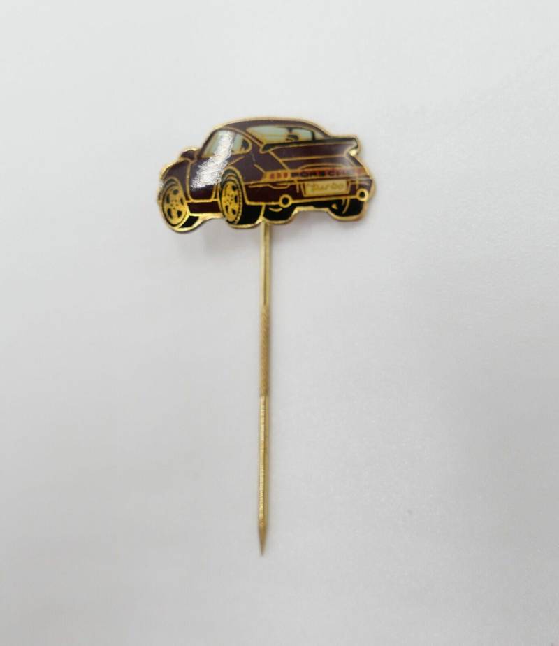 Pin Anstecknadel Porsche Turbo 964 911 Original 1980Er von AntikhandelStuttgart
