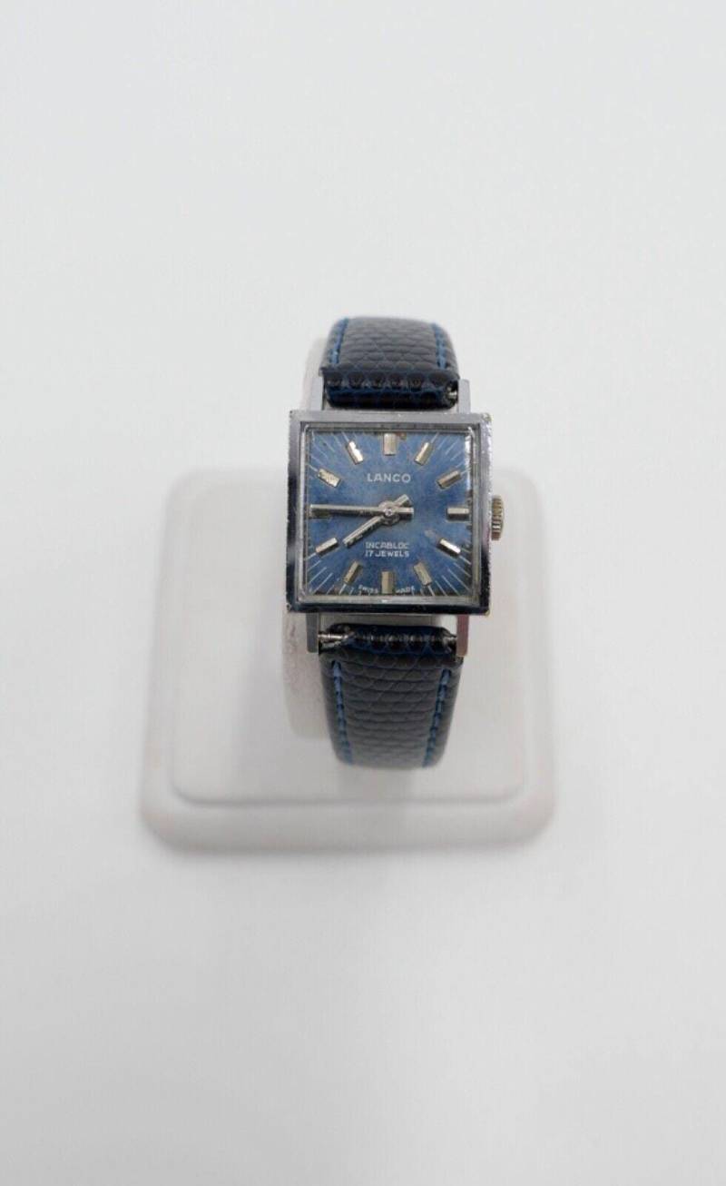 Vintage 1960Er Jahre Lanco 1575 Damenuhr Cal. 6630 Edelstahl Mit Neuem Lederband Vintage 1960Er Jahre Lanco 1575 Damenuhr Cal. 6630 Edelstahl Mit Neuem Lederband von AntikhandelStuttgart