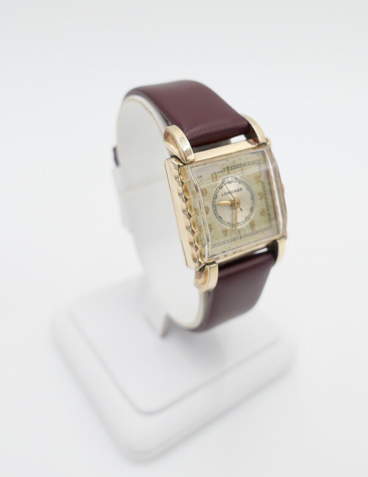 Vintage 40Er Jahre Longines Vergoldet Cal. 10 Herrenuhr Damenuhr von AntikhandelStuttgart