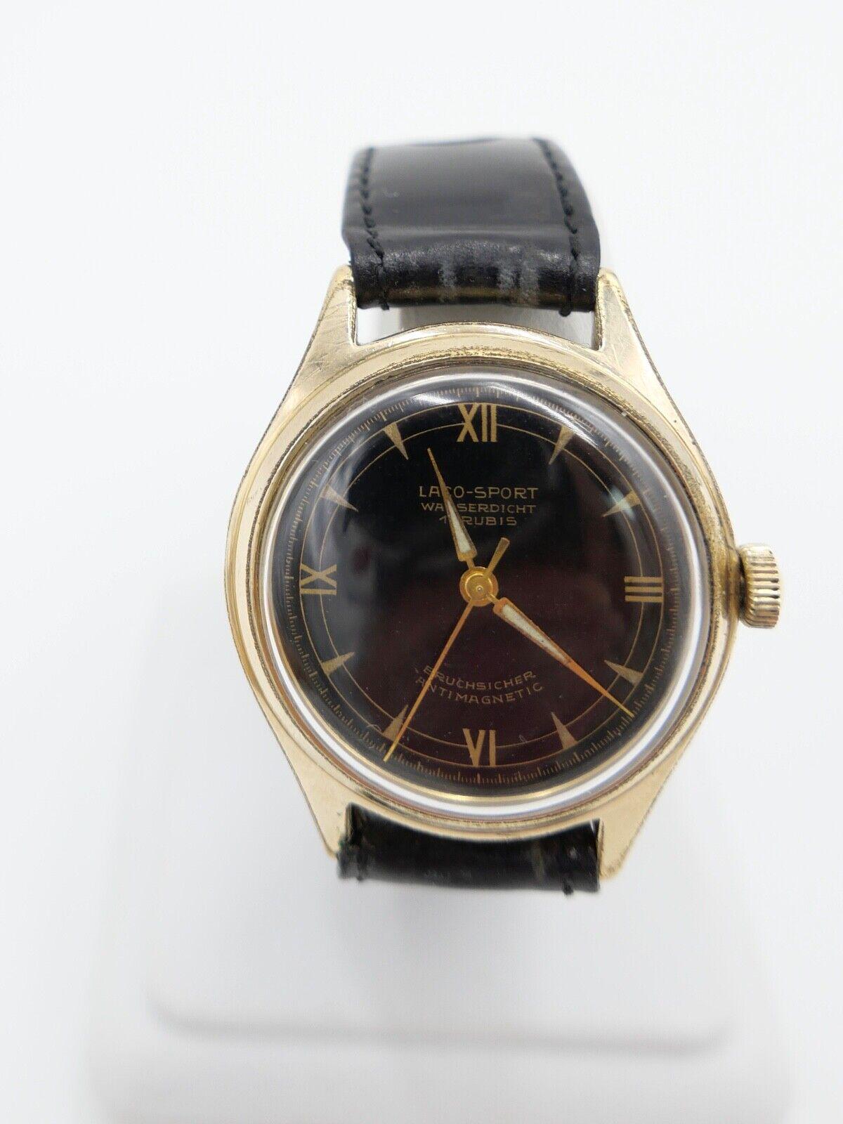 Vintage Ende 50Er Jahre Laco Sport Herrenuhr Cal. 26 Vergoldet Vintage Ende 50Er Jahre Laco Sport Herrenuhr Cal. 26 Vergoldet von AntikhandelStuttgart