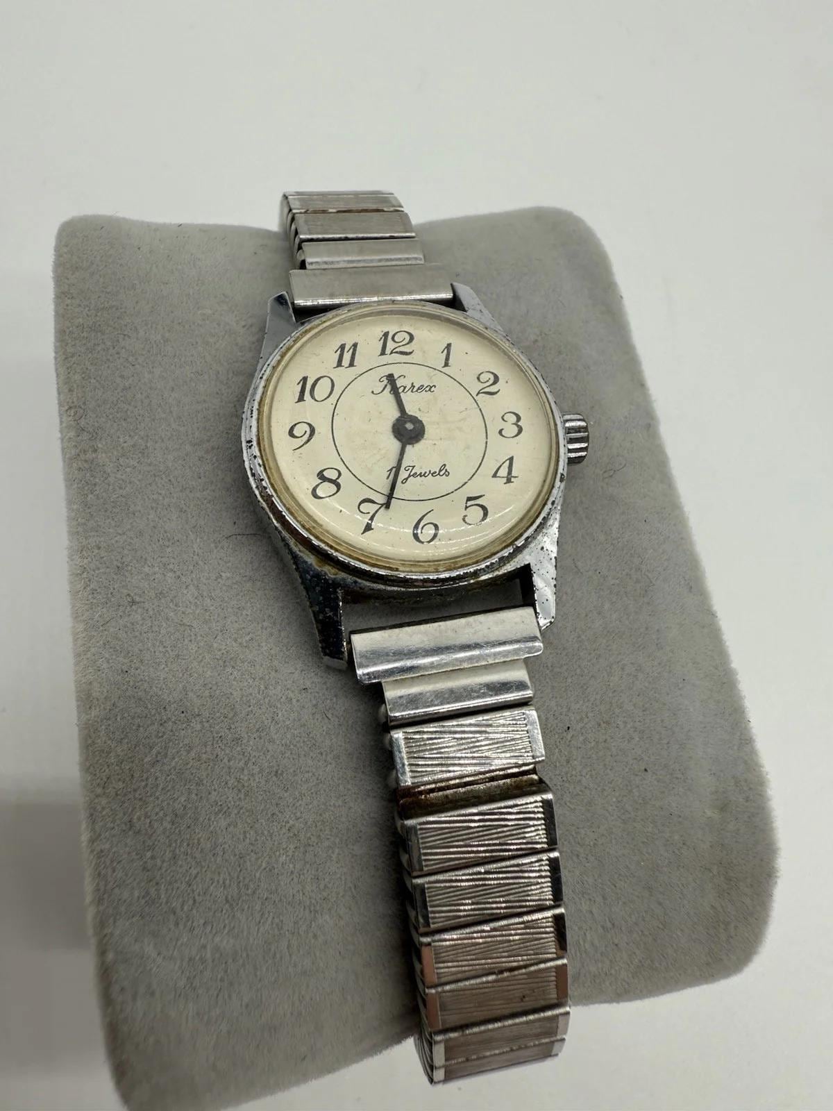 Vintage Karex 17Jewels Reto Damenuhr Armbanduhr Vintage Karex 17Jewels Reto Damenuhr Armbanduhr von Antikhausfuchs