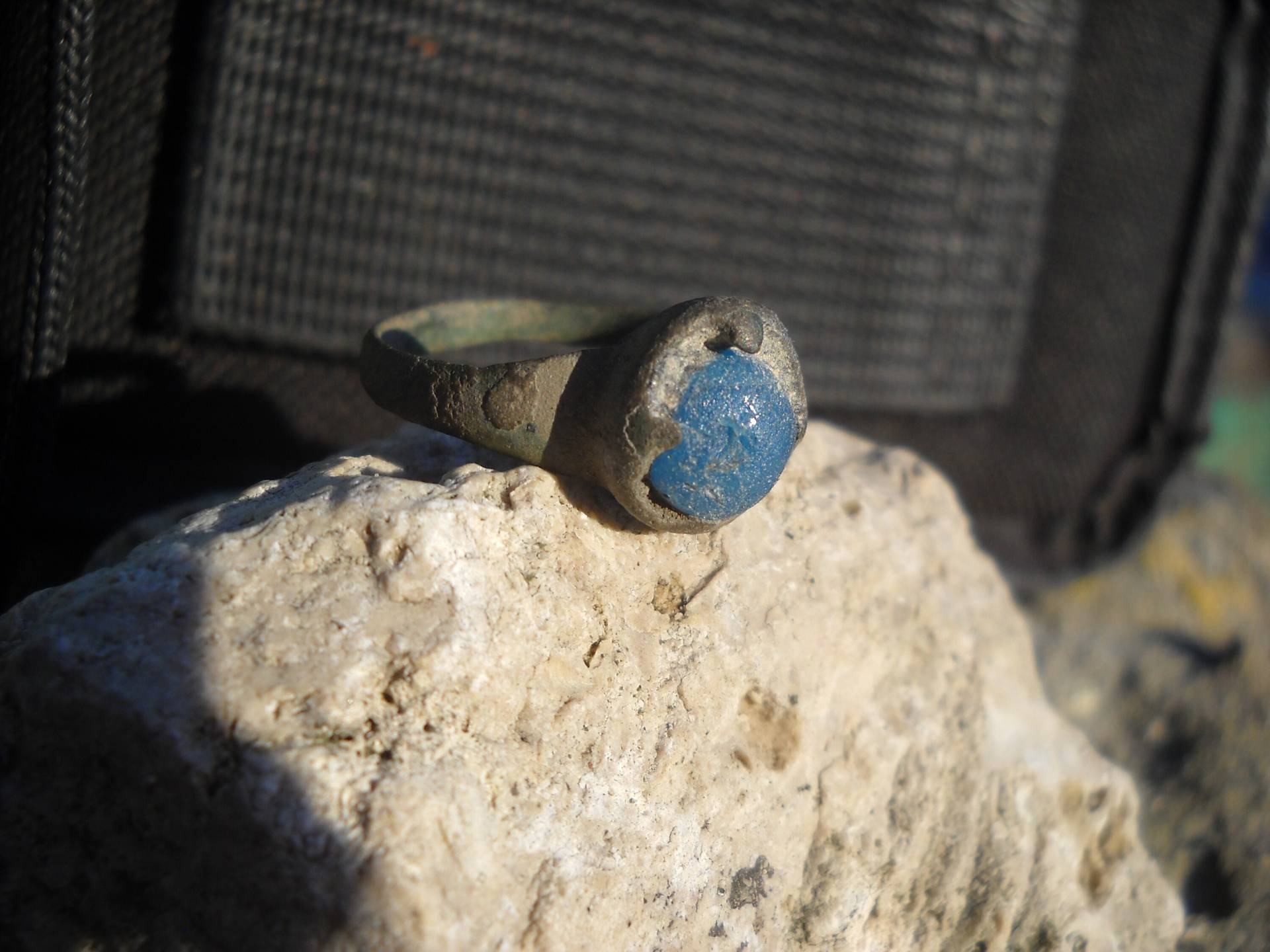 Der Viking-Ring Im Stein..9-10Th Century.elegante Patina.material Bronze Der Viking-Ring Im Stein..9-10Th Century.elegante Patina.material Bronze von Antikwargun
