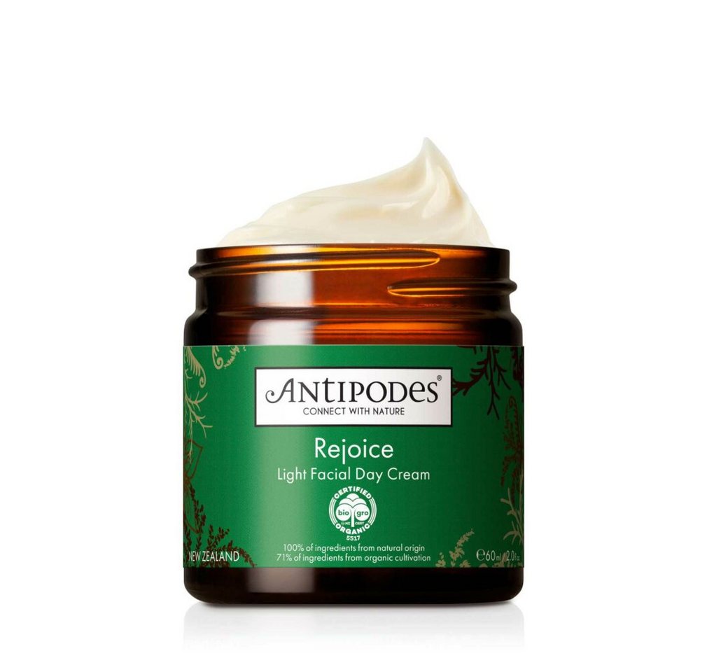 Antipodes Tagescreme Rejoice (Leichte Tagescreme für das Gesicht) - Inhalt: 60 ml von Antipodes
