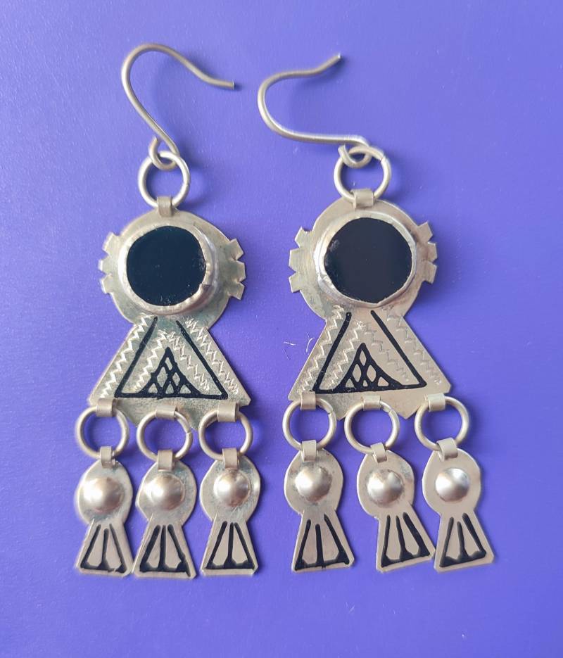 Morocco Marokko Maroc Berber Earrings Antique Jewelry Morocco Marokko Maroc Berber Earrings Antique Jewelry von AntiqueJewelery