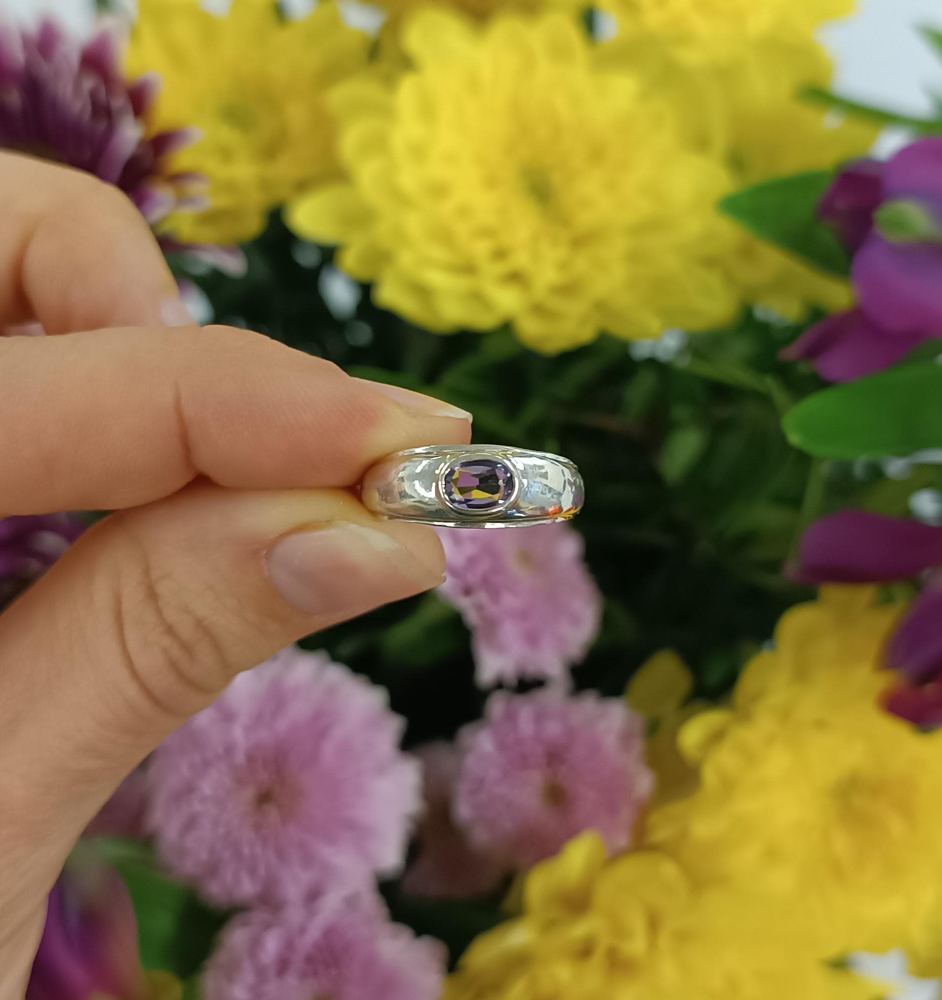 Antiker Art Deco Silber Amethyst Siegelring, Tschechoslowakei 1920Er Jahre Antiker Art Deco Silber Amethyst Siegelring, Tschechoslowakei 1920Er Jahre von AntiqueJewelryByD