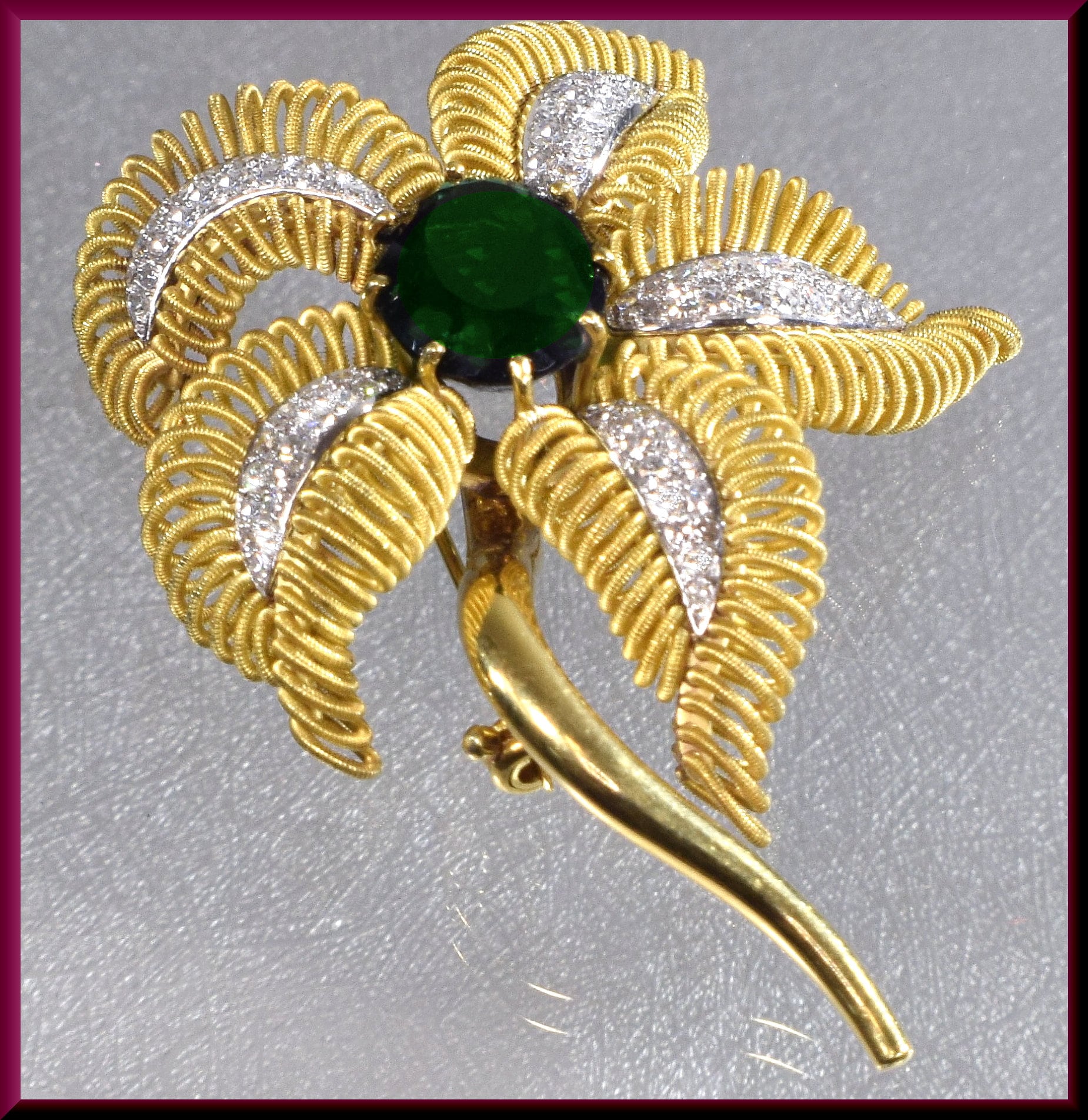 Blumenbrosche Bouquet Brautstrauß Geschenk Für Sie Diamantbrosche Goldbrosche Vintage Brosche Anstecknadel Blumenbrosche Bouquet Brautstrauß Geschenk Für Sie Diamantbrosche Goldbrosche Vintage Brosche Anstecknadel von AntiqueJewelryNyc