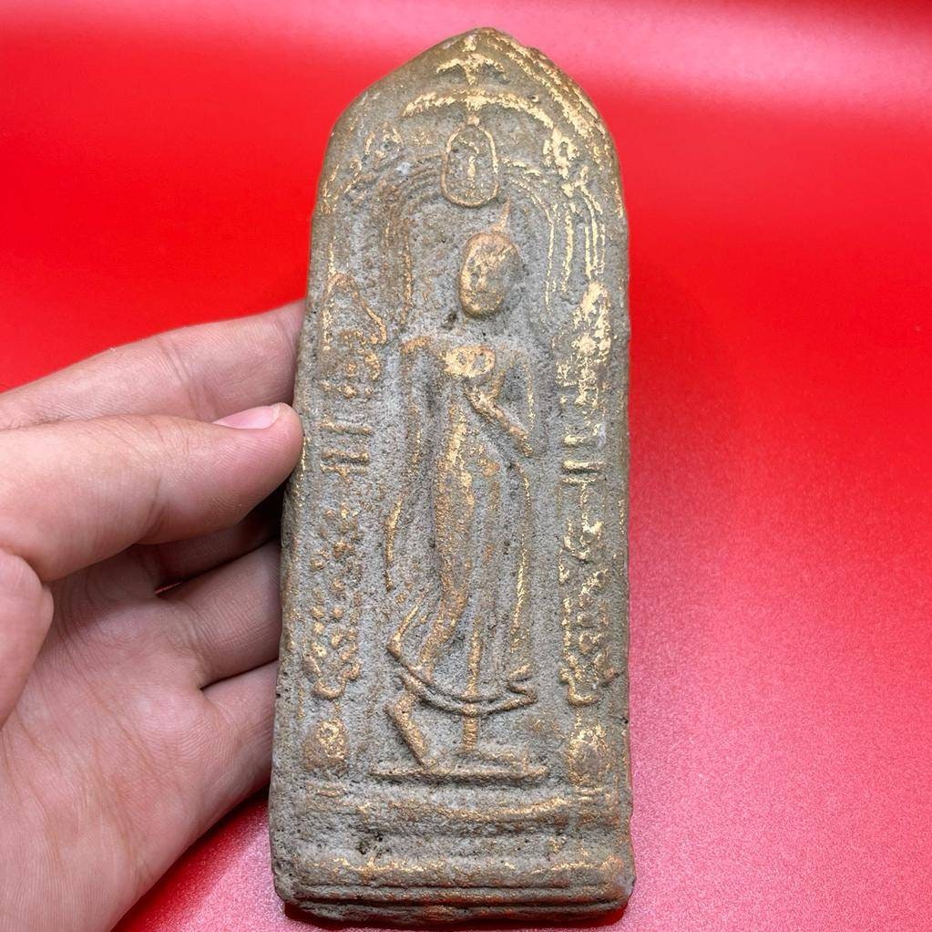 Ca. 100-200 Bc Schöne Antikes Naher Osten Terrakotta Gandhara Budha Figur Statue Tablett Ca. 100-200 Bc Schöne Antikes Naher Osten Terrakotta Gandhara Budha Figur Statue Tablett von AntiqueMineral
