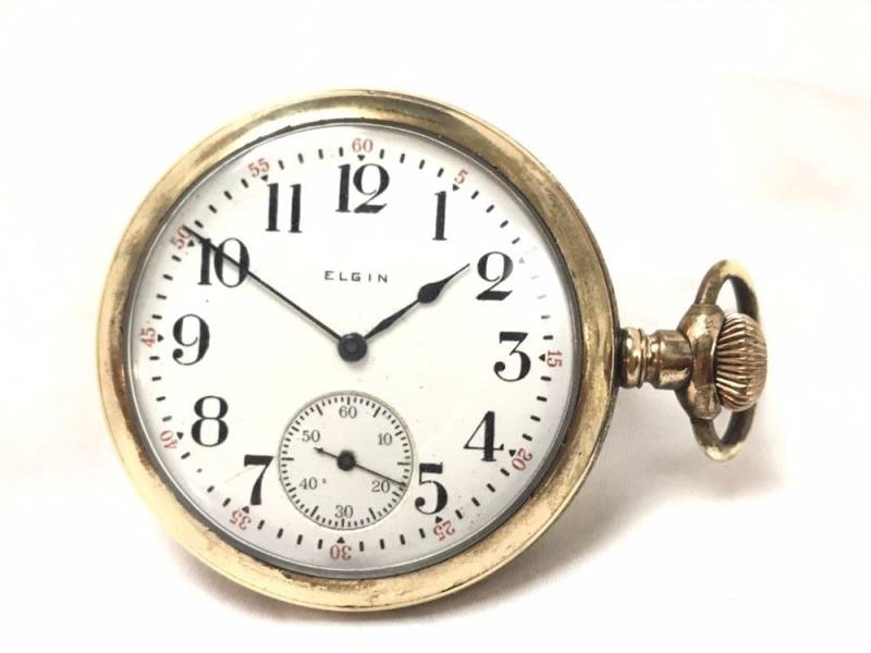 1919 Illinois Grade 386 16S 17J Elgin Taschenuhr in New York 30 Jahre Garantie Gehäuse Geprägtes Uhrwerk Jagdhebel Gute Balance Läuft 1919 Illinois Grade 386 16S 17J Elgin Taschenuhr in New York 30 Jahre Garantie Gehäuse Geprägtes Uhrwerk Jagdhebel Gute Balance Läuft von AntiqueShack