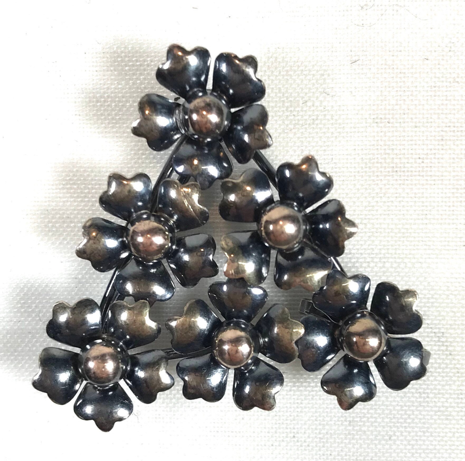 Vintage 1/20 Brosche Aus 12K Gf Gold Filled Auf Silber Vintage 1/20 Brosche Aus 12K Gf Gold Filled Auf Silber von AntiqueShack