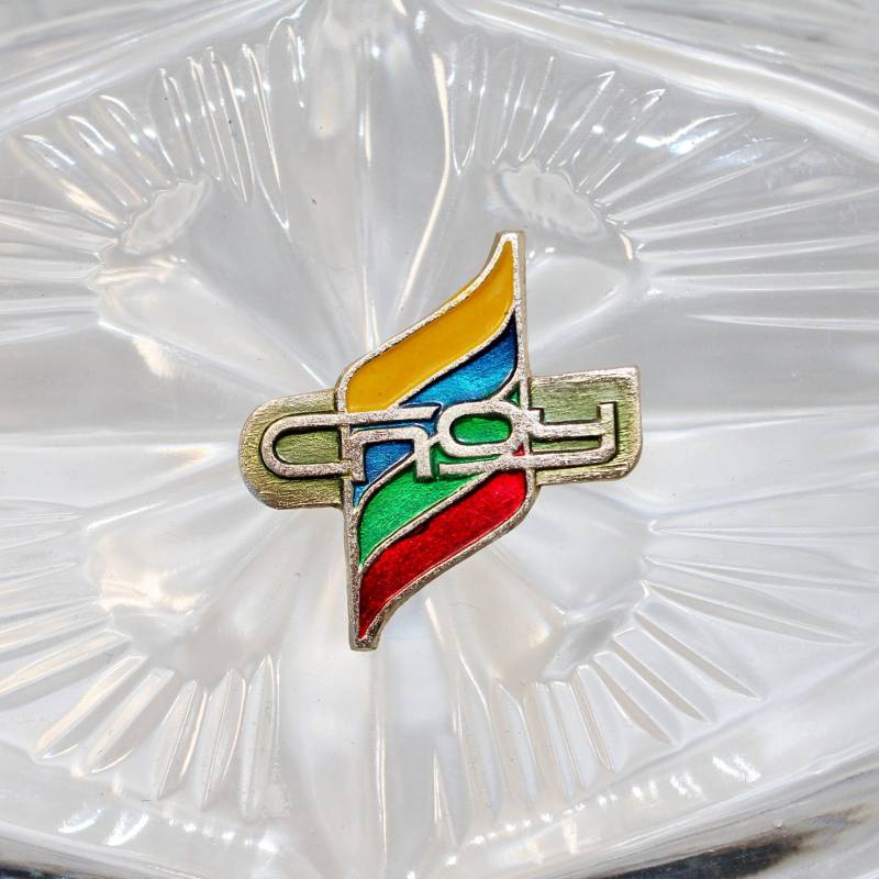 Vintage Abzeichen Aus Der Zeit Udssr Regenbogen Ist Ein Niedliches Element in Ihrer Sammlung, Hergestellt von AntiqueShopTUKUA