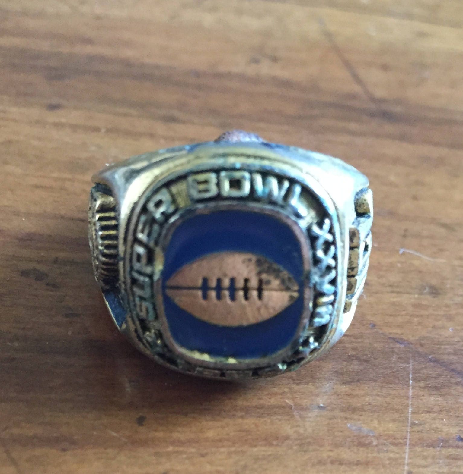 Super Bowl Xvii-Ring - Gut Getragen Als Anhänger Verwendet von AntiqueSoCal