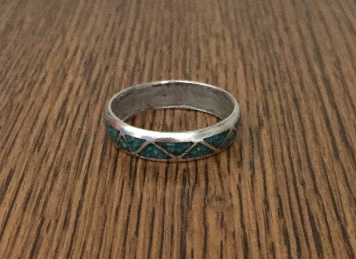 Türkis Silber Ring von AntiqueSoCal