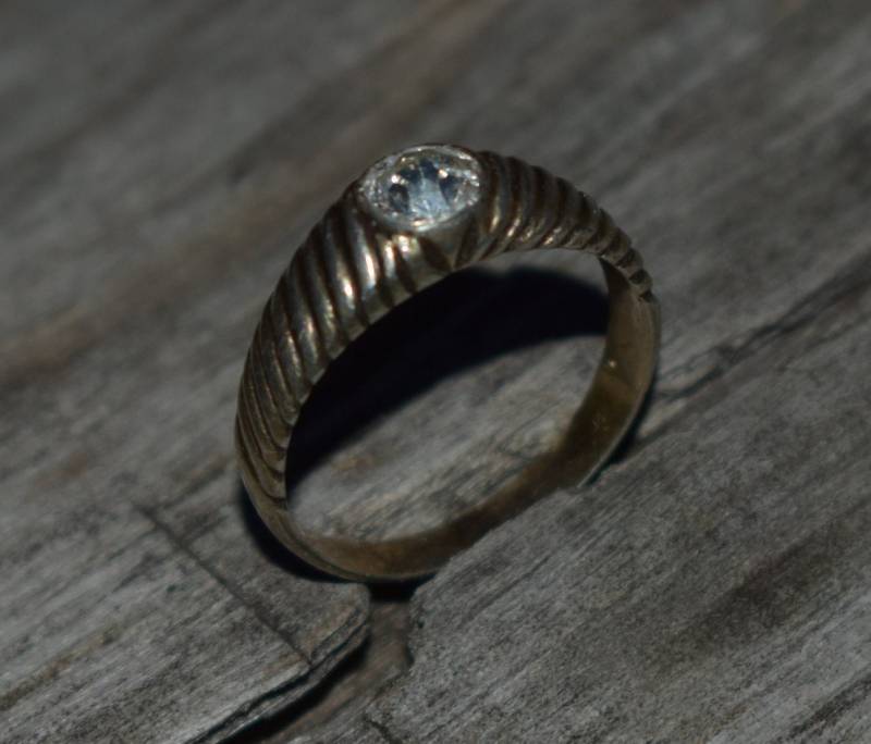 Große Seltene Udssr Vintage Damen Ring Silber 3, 6G 875 Stempel Größe 8 von AntiqueStyleStore