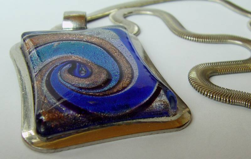 Enamel Halskette Der 60Er Jahre Enamel Halskette Der 60Er Jahre von AntiqueUniqueGB