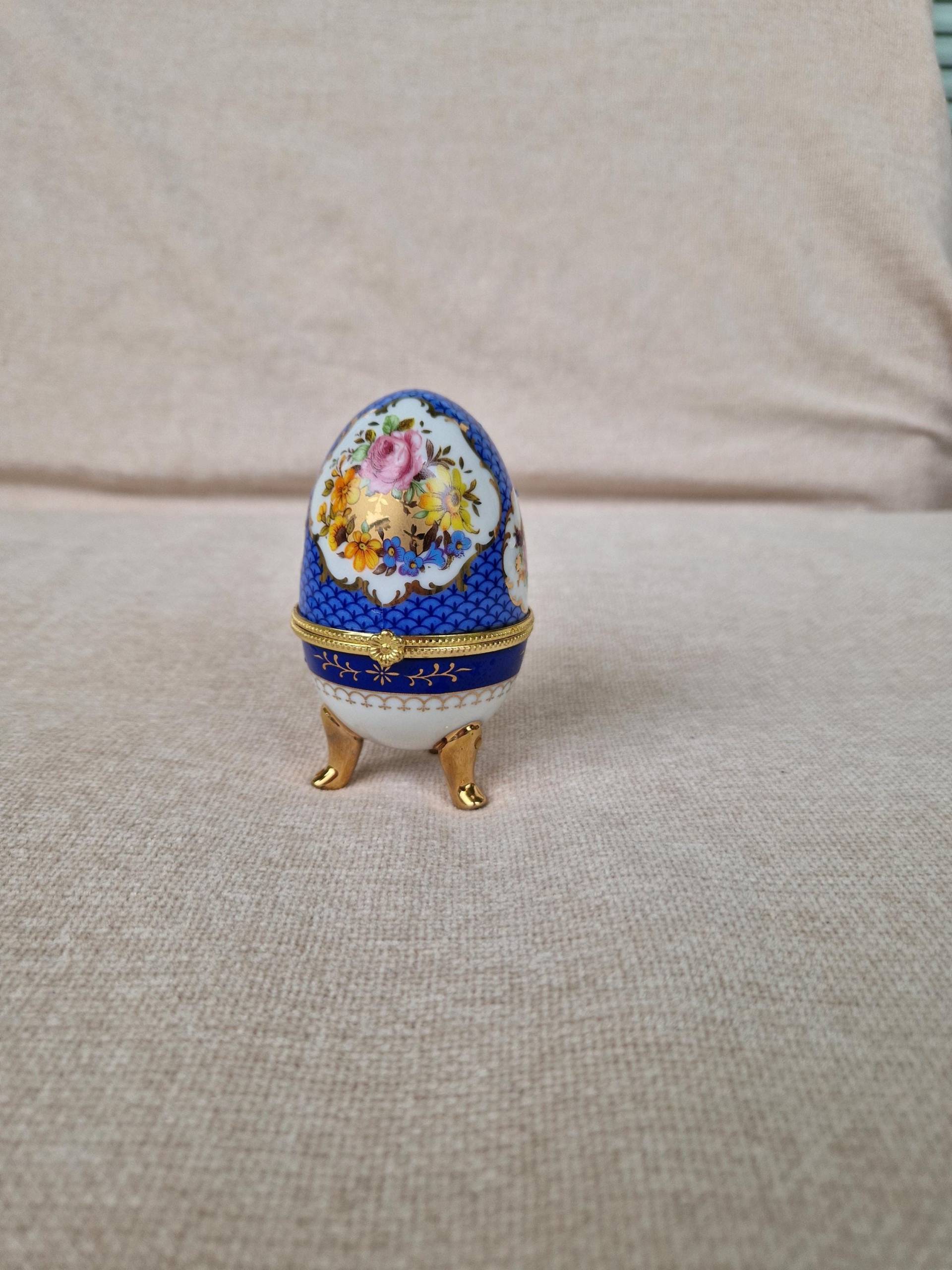 Vintage Limoges Gemarkte Eierschachtel Kleine Aufbewahrungsschachtel Vintage Limoges Gemarkte Eierschachtel Kleine Aufbewahrungsschachtel von AntiqueWhispersStore
