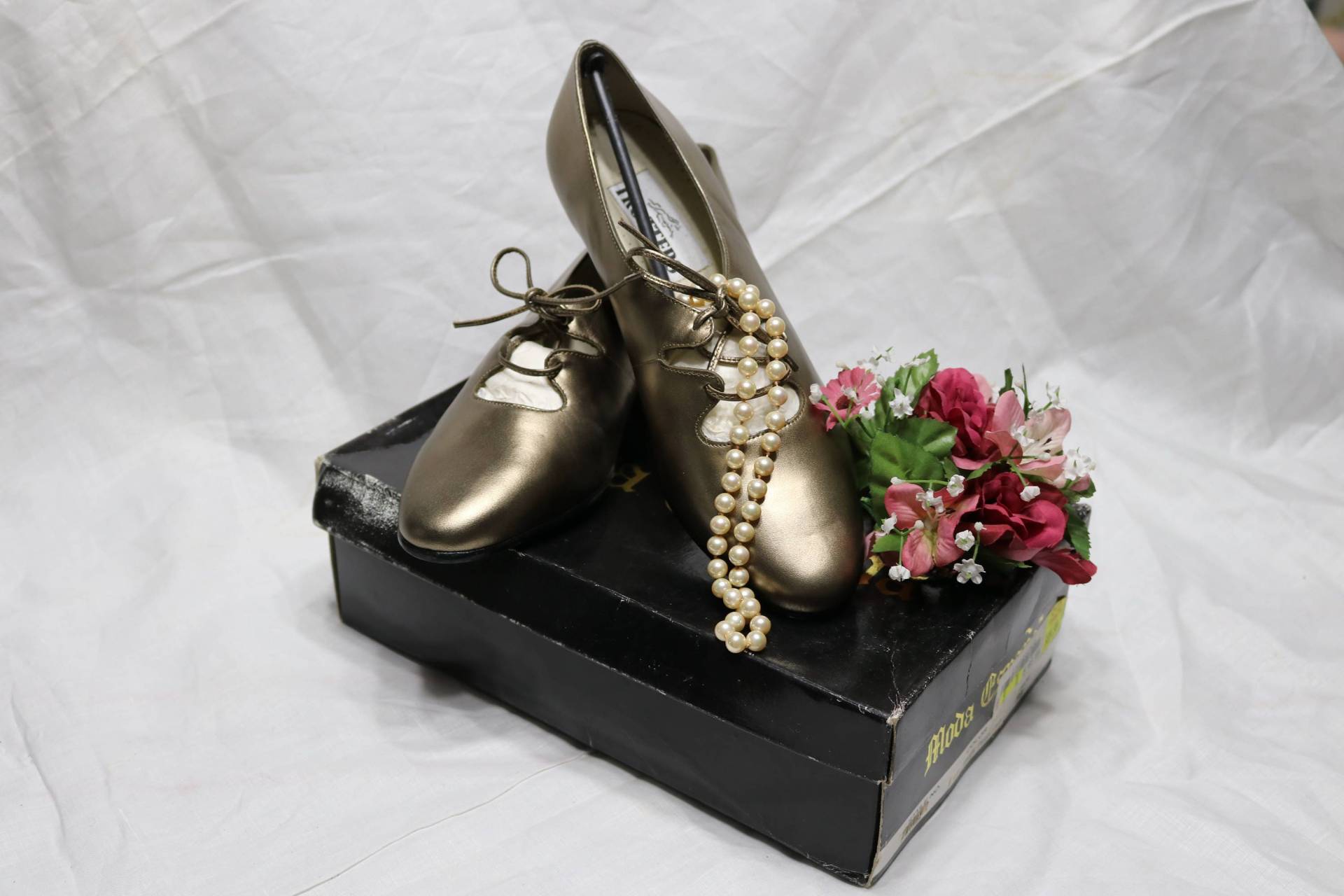 1960Er Trotters Oxfords - Roxy 22-145 Made in Brazil Größe 9 Guter Zustand von AntiqueologyToday