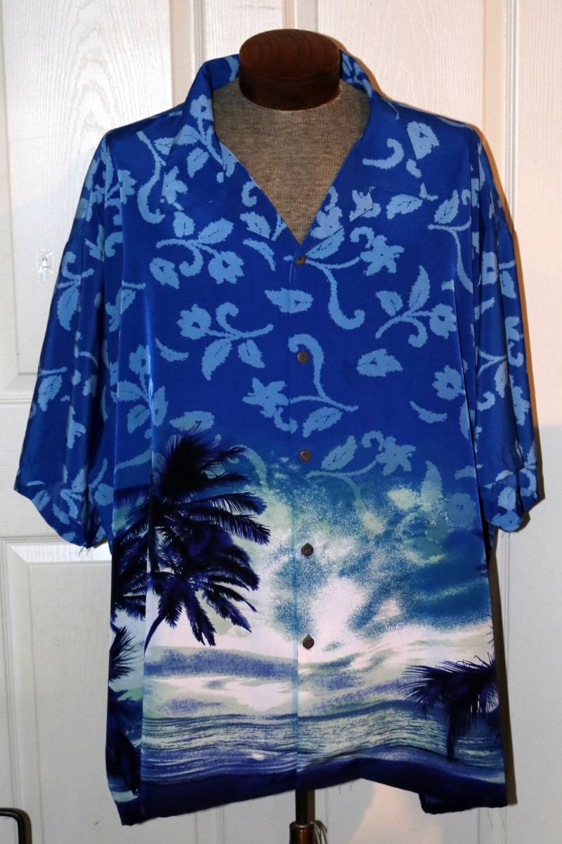 Aloha Shirt Von Ananas Connection - Herren Hawaii Style Vintage Größe 5xb 100% Rayon von AntiqueologyToday