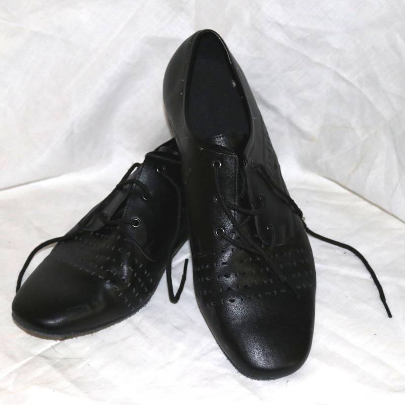 Sehr Feine Signature Herren Tanzschuhe - Leder Wildleder Größe 11 Dancesport Schuhe von AntiqueologyToday