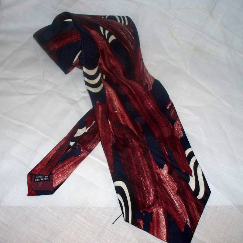 Vintage Chez Roffe Herren Krawatte - New York Seide Made in Usa von AntiqueologyToday