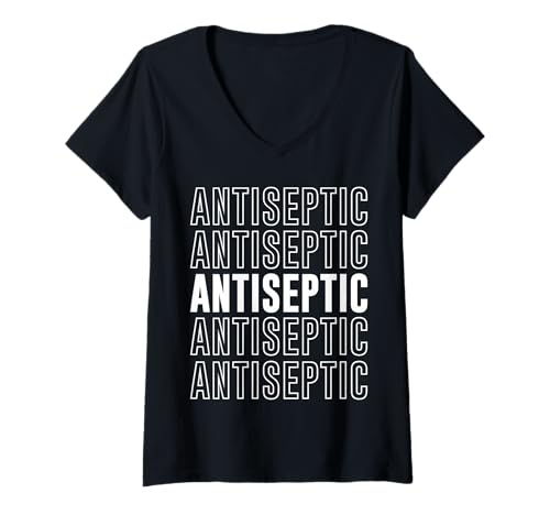 Damen Antiseptisch T-Shirt mit V-Ausschnitt Damen Antiseptisch T-Shirt mit V-Ausschnitt von Antiseptic Apparel