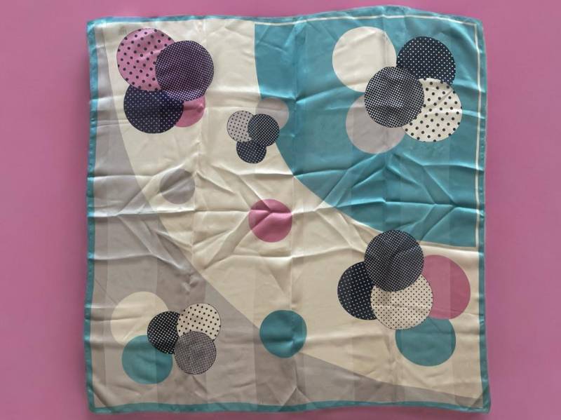 Vintage Polka Dot Muster Schal - Circa 1980Er Jahre von AntoinettesCake