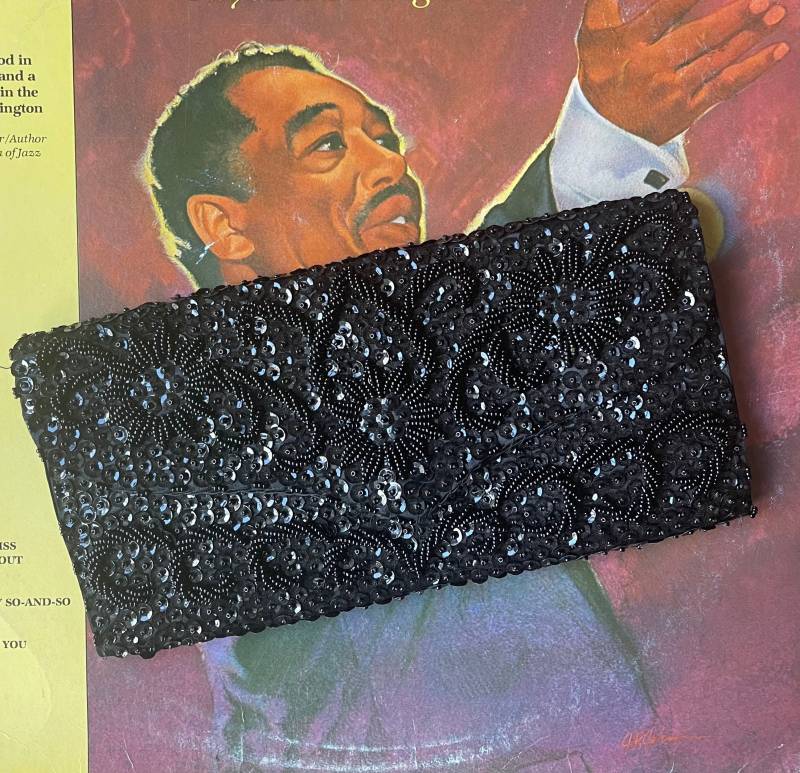 Vintage Schwarze Perlen Mid Century Clutch Von Debie von AntoinettesCake