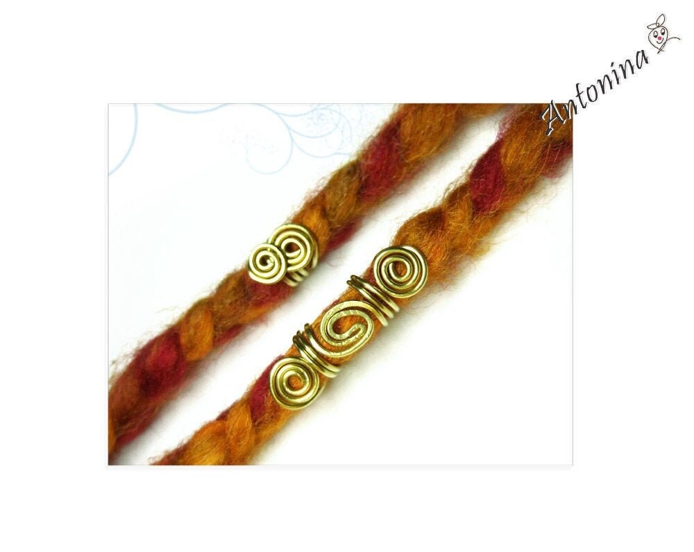 2Er Set Dread Schmuck Metall Gold Silber Messing Bronze Dreadperlen Wikinger Geschenk Dreadheads Dreadlocks Dreadschmuck Dreadspiralen 2Er Set Dread Schmuck Metall Gold Silber Messing Bronze Dreadperlen Wikinger Geschenk Dreadheads Dreadlocks Dreadschmuck Dreadspiralen von AntoninaHaarschmuck