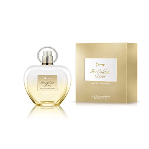 Banderas - Her Golden Secret - Eau de Toilette Spray für Frauen - 80 ml von Banderas