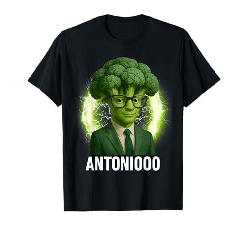 Antonio Brocolio Italienischer Brainrot Meme Brokkoli für Kinder T-Shirt von Antonio Brocolio Antoniooo Italian Brainrot Boys