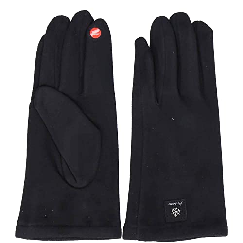 Antonio Damen Fingerhandschuhe Elegant Mixed Farbsortierung 00-schwarz von Antonio