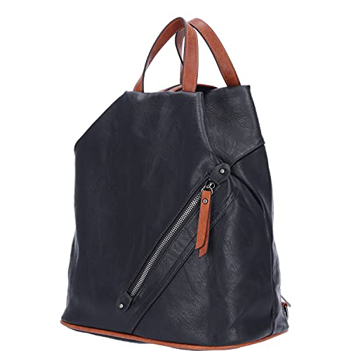 Antonio Damen Freizeit Rucksack Farbsortierung schwarz-00 von Antonio