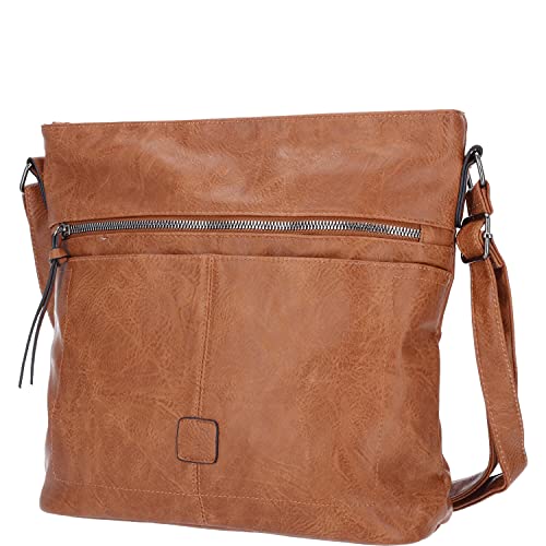 Antonio Damen Handtasche Farbsortierung camel-36 von Antonio