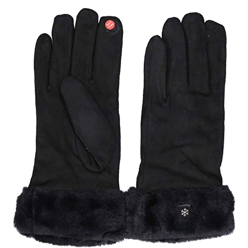 Antonio Damen Winter Fingerhandschuhe Mixed Farbsortierung 00-schwarz von Antonio