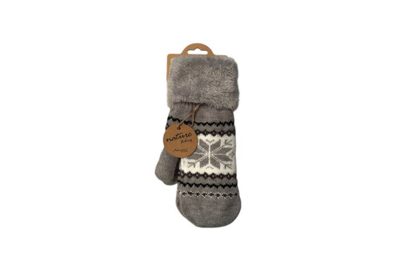 Antonio Fäustlinge Winterfäustlinge Schneeflocke » Winter Damen Fäustlinge (Kein Set, 1-St., 1 Paar Handschuhe) » Damenhandschuhe » warme Strickhandschuhe von Antonio