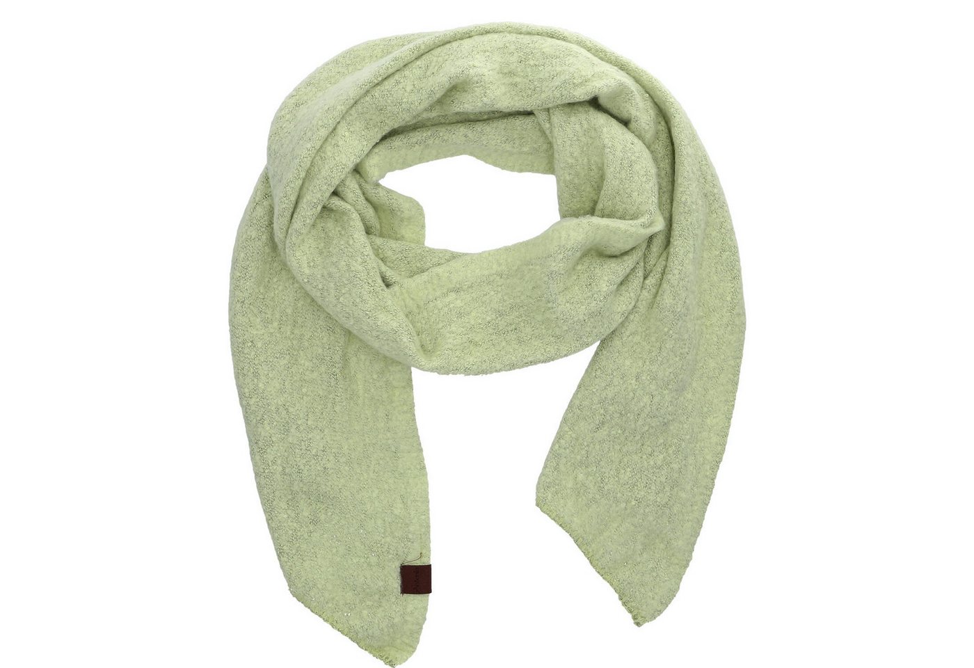 Antonio Strickschal Antonio Damen Strick Schal Bouclé Green von Antonio