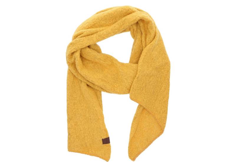 Antonio Strickschal Antonio Damen Strick Schal Bouclé yellow von Antonio