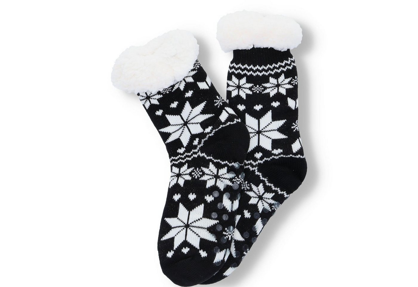 Antonio Kuschelsocken Antonio Damen Hüttensocken black von Antonio