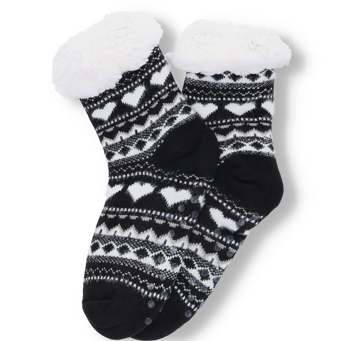 Antonio Kuschelsocken Antonio Damen Hüttensocken black von Antonio