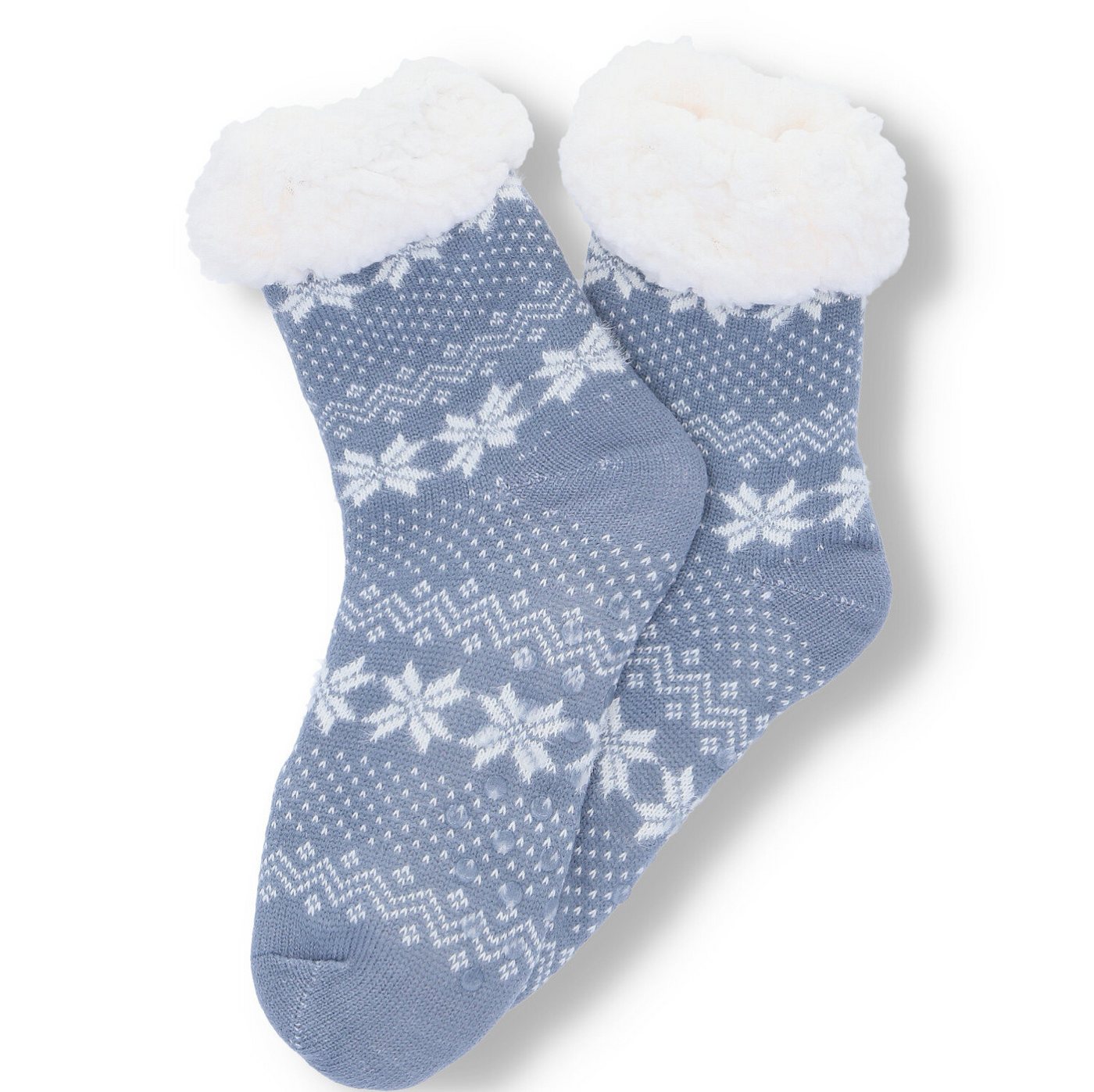 Antonio Kuschelsocken Antonio Damen Hüttensocken blue von Antonio