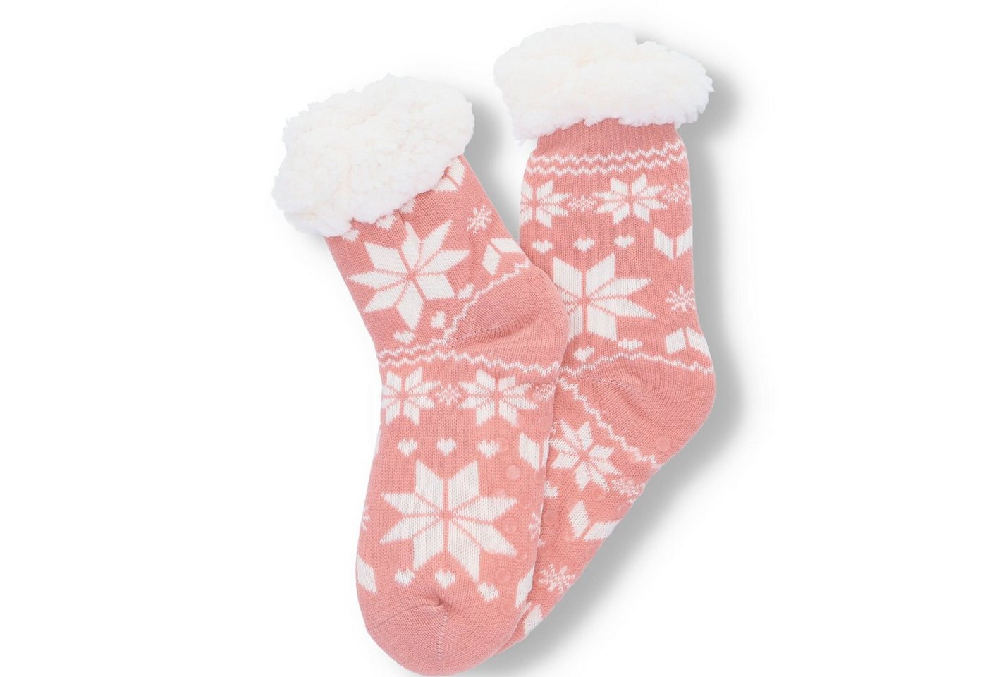 Antonio Kuschelsocken Antonio Damen Hüttensocken rosé von Antonio