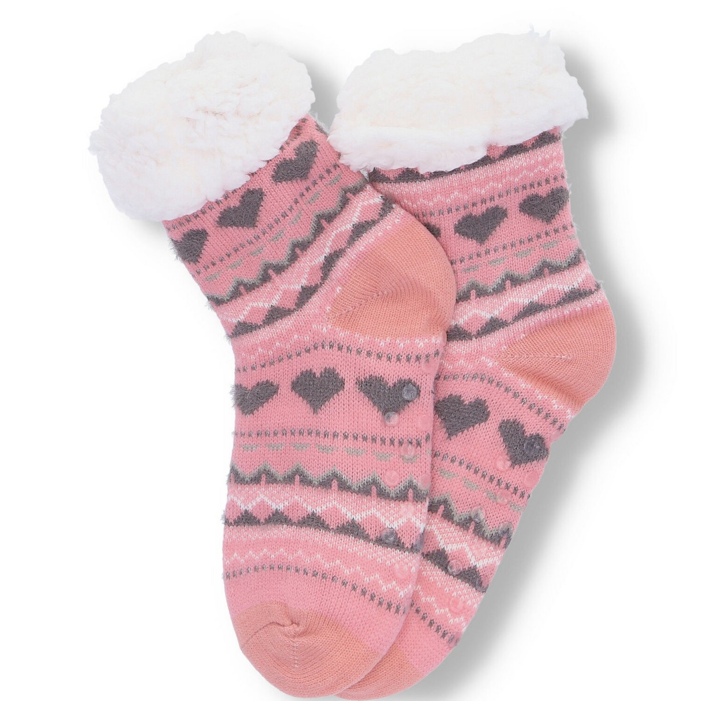 Antonio Kuschelsocken Antonio Damen Hüttensocken rosé von Antonio