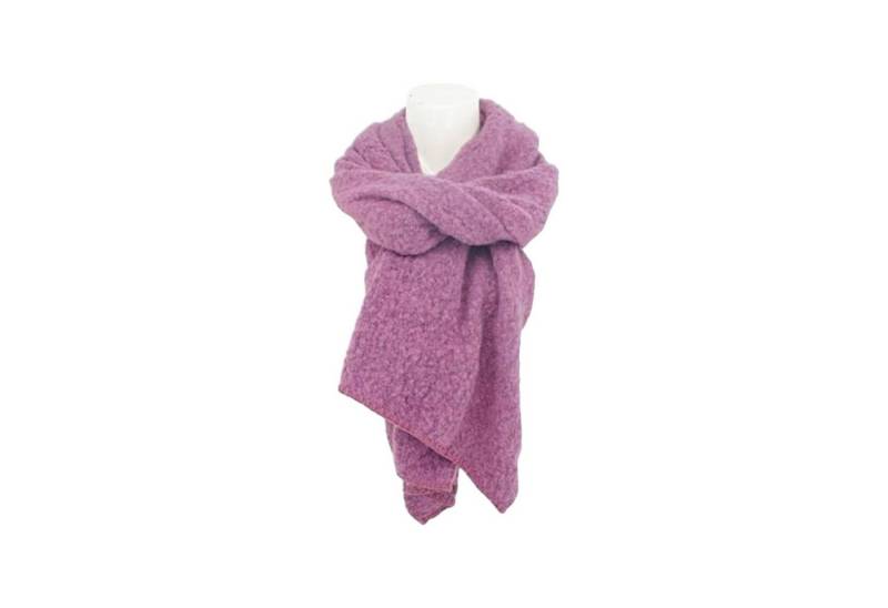 Antonio Schal Winter Damen Schal Trapez » Bouclé Damenschal 200x40 cm, (Kein Set, 1-St. Einzelner Schal), » Winterschal Trapezschal » Alpaca Touch-Feeling, weich & flauschig von Antonio