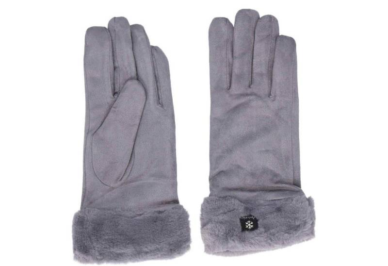 Antonio Strickhandschuhe Antonio Damen Winter Fingerhandschuhe dark grey von Antonio