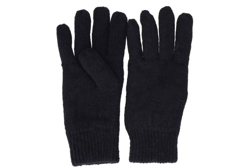 Antonio Strickmütze Antonio Herren Winter Fingerhandschuhe mit Thinsulate 3M Black (1-St) von Antonio