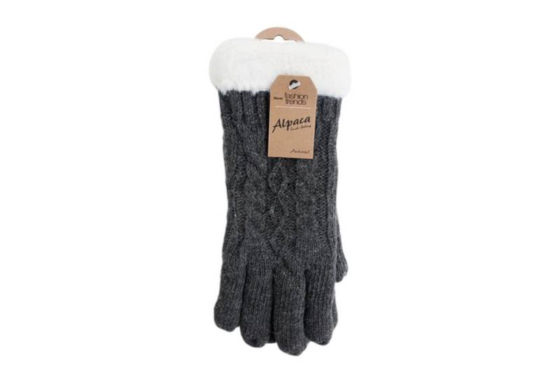 Antonio Strickhandschuhe Winter Damen Handschuhe » Strickhandschuhe Soft Teddy (Kein Set, 2-St., 1 Paar Handschuhe) » gefütterte Damenhandschuhe Winterhandschuhe von Antonio