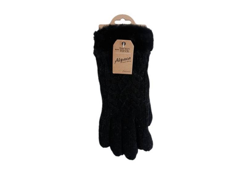 Antonio Strickhandschuhe Winter Damen Handschuhe » Strickhandschuhe Soft Teddy (Kein Set, 2-St., 1 Paar Handschuhe) » gefütterte Damenhandschuhe Winterhandschuhe von Antonio