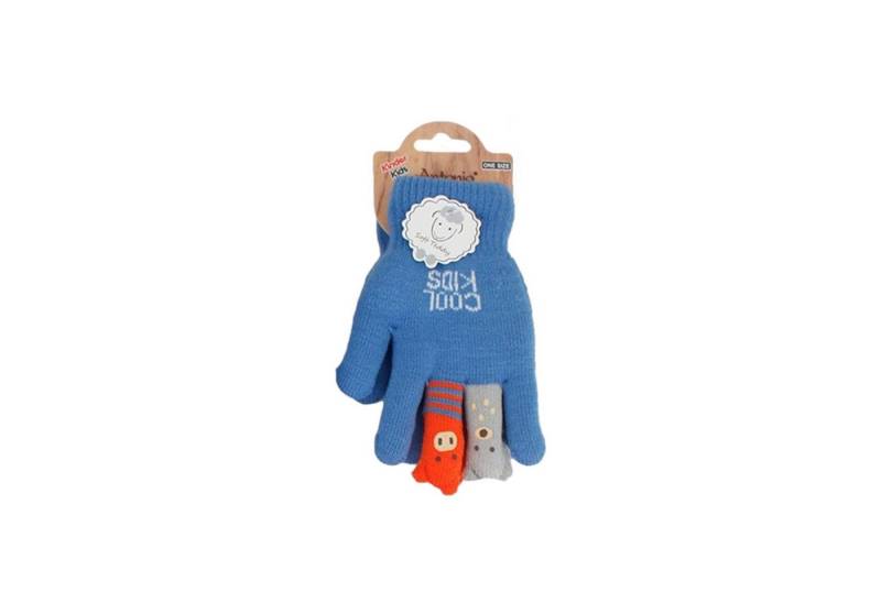 Antonio Strickhandschuhe Kinder Winter Handschuhe » Kinderhandschuhe mit Tier Fingern (1 Paar, 2-St., 1 Paar) » Fingerhandschuhe » teilweise mit Teddyfutter von Antonio