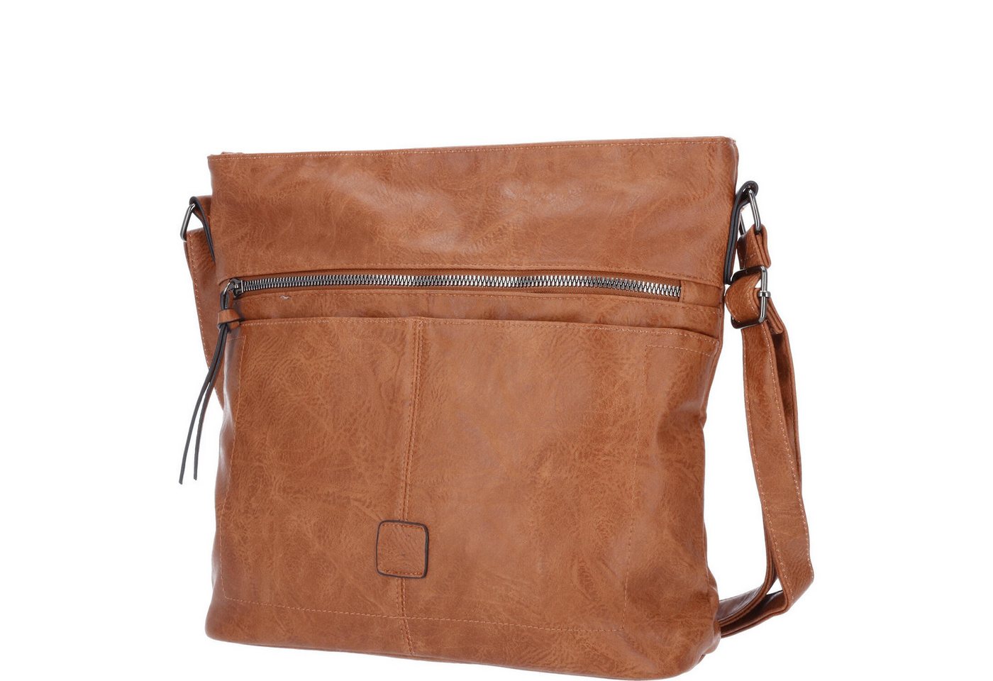 Antonio Umhängetasche Antonio Damen Handtasche Camel (1-tlg) von Antonio